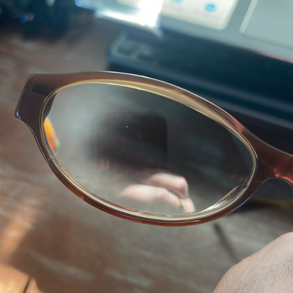 Gucci GG 2505 5T7 brown oval eyeglasses with case - Picture 10 of 16